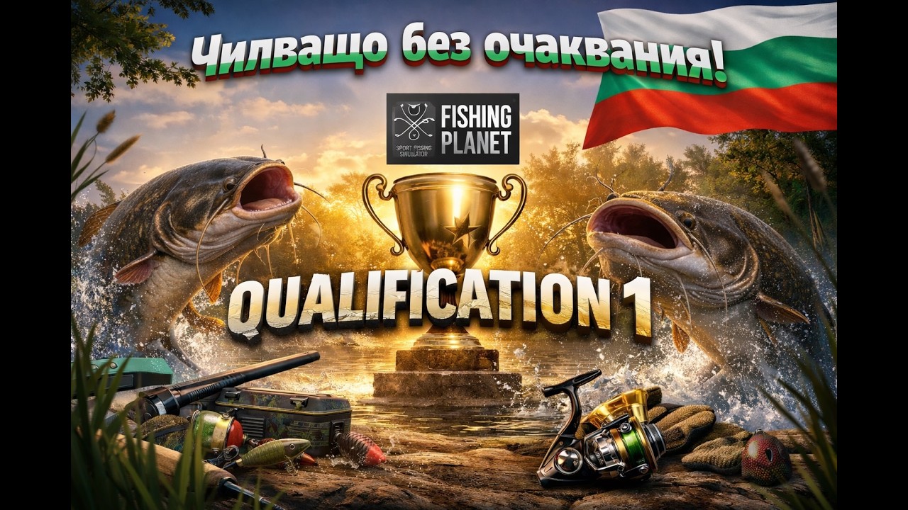 Никакви очаквания, само сомове 😄 ! Qualification 1
