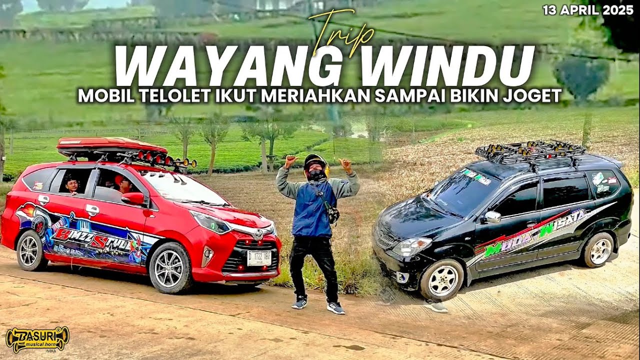 SAMPAI BIKIN JOGET MOBIL TELOLET IKUT MERIAHKAN TRIP WAYANG WINDU 13 APRIL