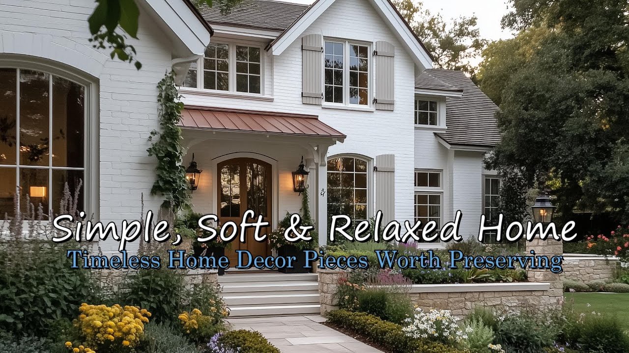 The Slow Living Lifestyle | Timeless Home Decor Pieces Worth Preserving
