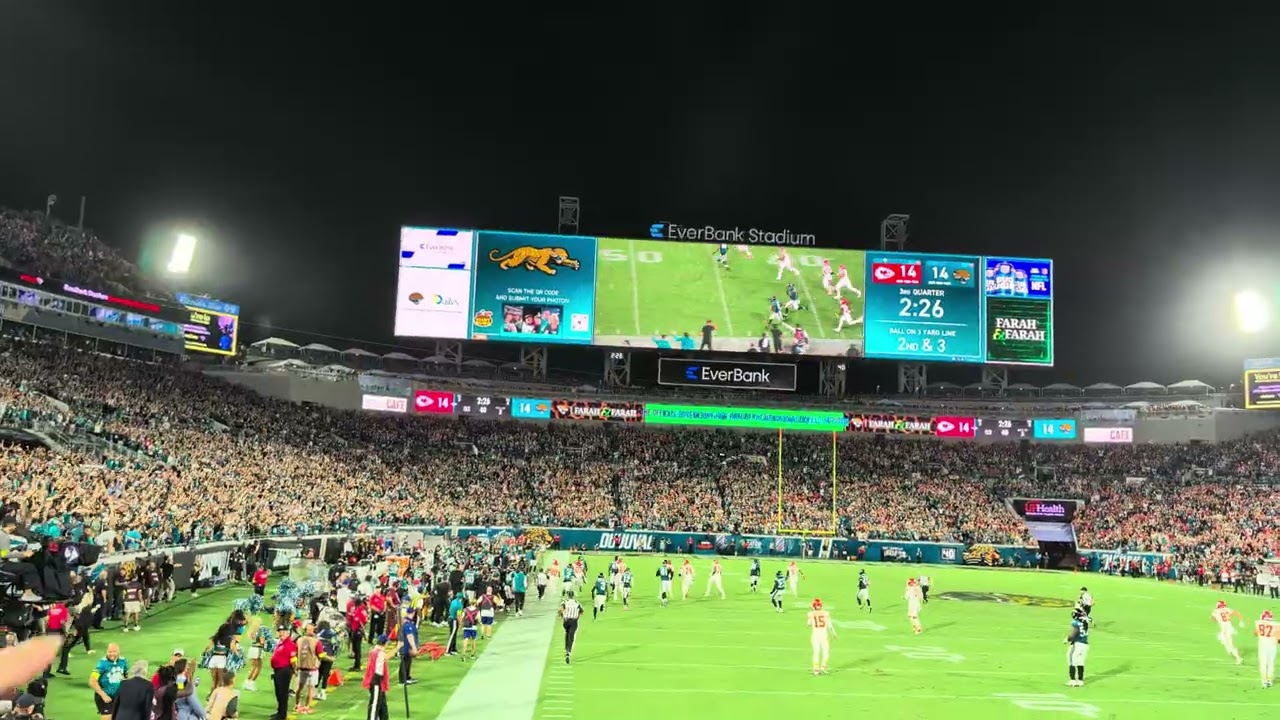 Devin Lloyd 99 Yard PICK SIX vs KC Chiefs on Monday Night Football To Take the Lead