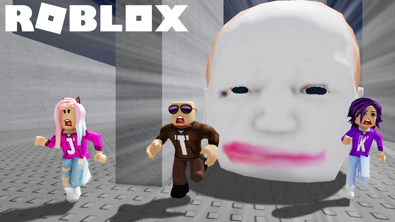 Побег из испытания Running Head Challenge в Roblox!