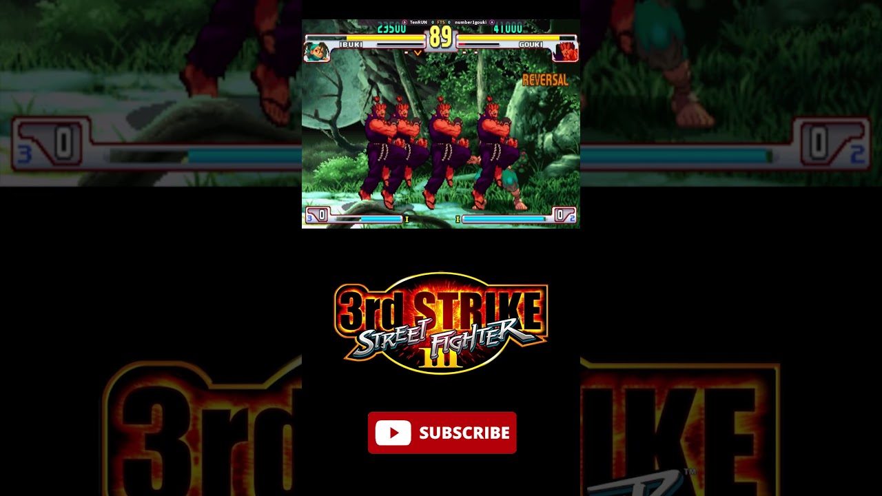 [Arcade] Street Fighter Alpha 3 TenRUN VS number1gouki 