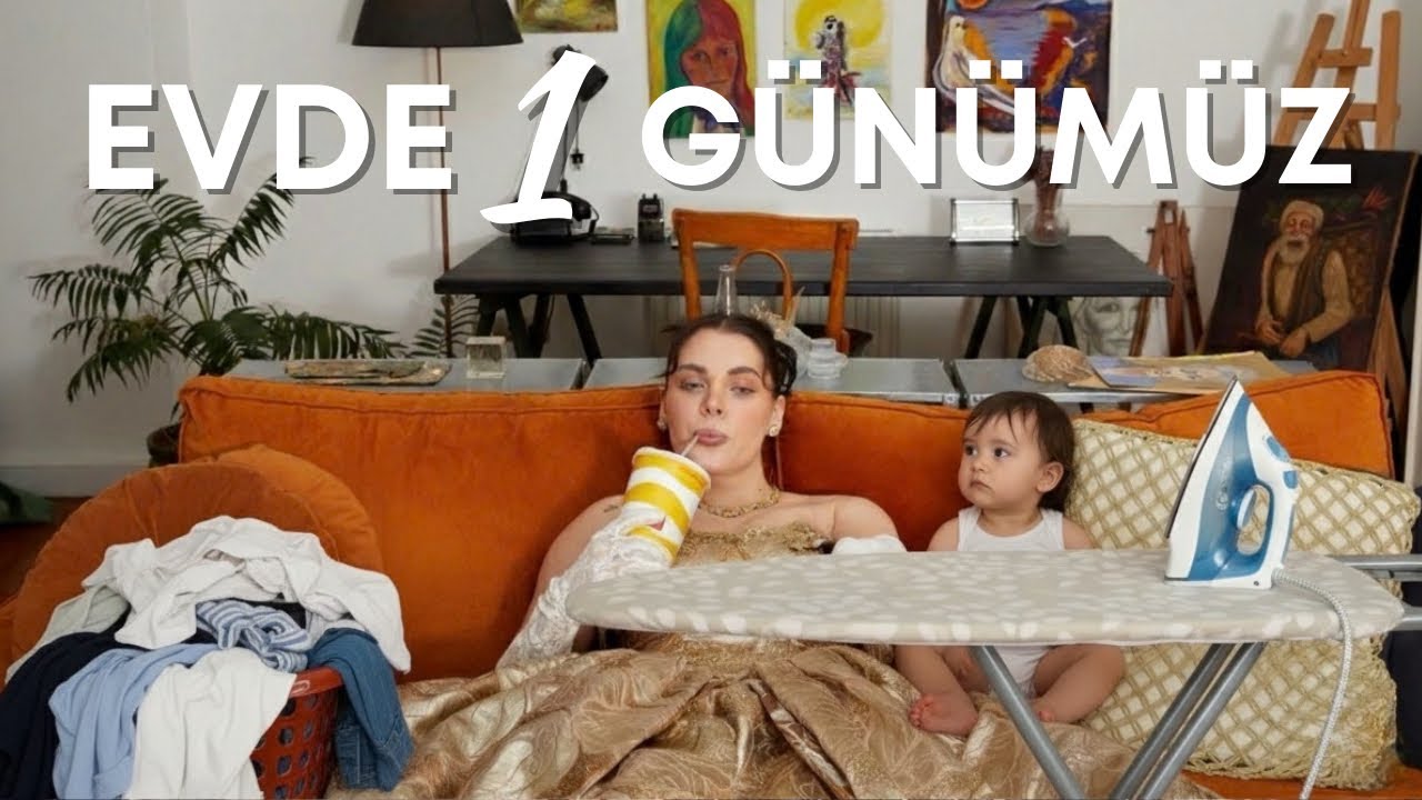 EVDE 1 GÜN VLOG | Evde Ailemle Günlük Rutinim!