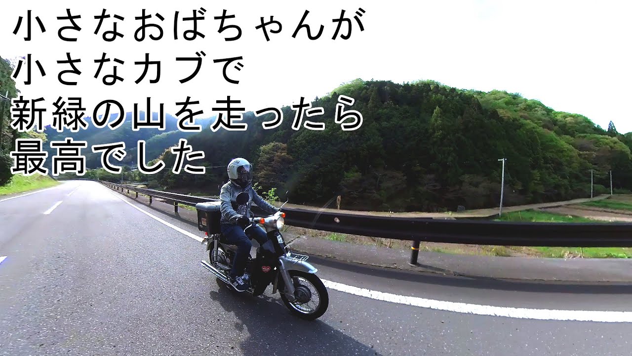 【リトルカブ＆スーパーカブ】アラフィフバイク女子が新緑の和歌山カブツーリング この快感もっと早く知りたかった