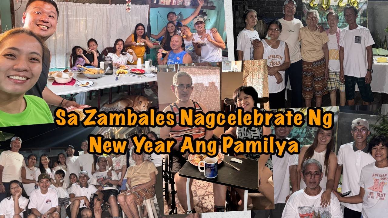 Sa Zambales Nagcelebrate Ng New Year Ang Pamilya | Part 1 | Caroline