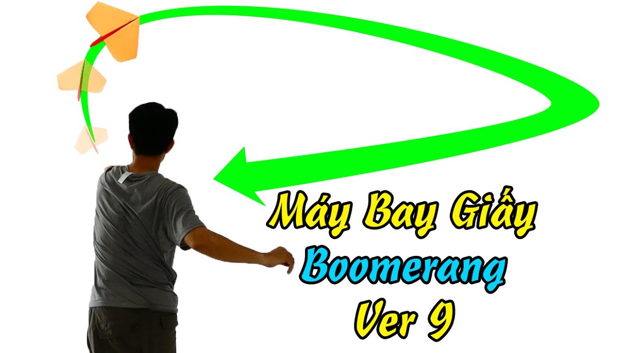 Hướng Dẫn Gấp Máy Bay Boomerang XTT Ver 9,  #XTTtut #XTT #XTTplane