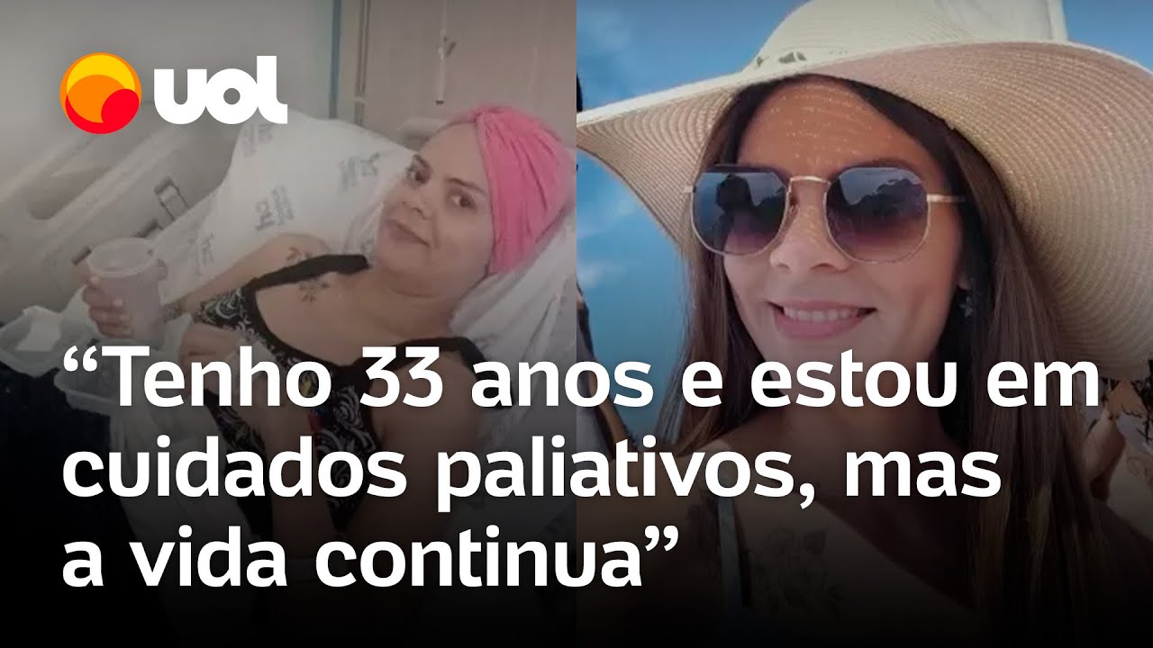 Mulher descobre câncer avançado e entra em cuidados paliativos aos 33 anos: 'A vida continua'