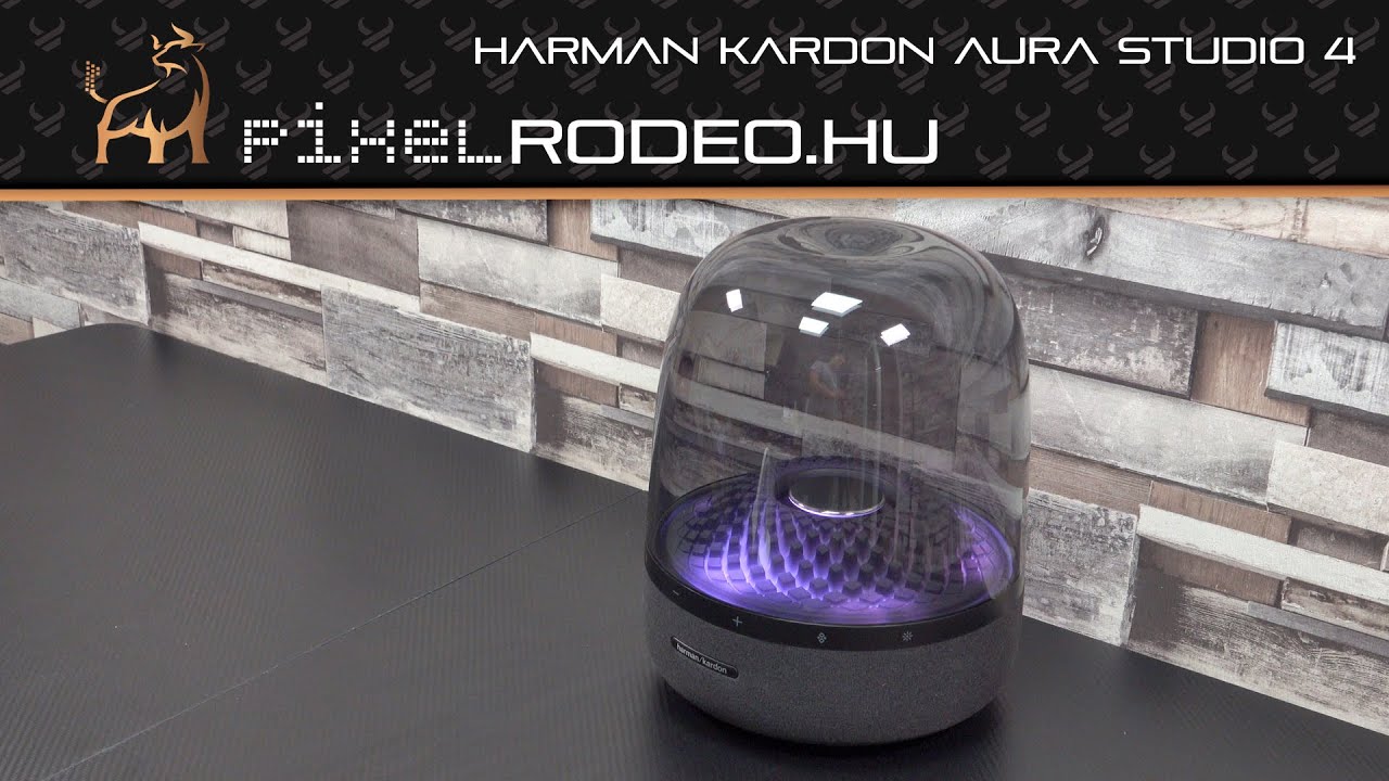 Vizuális orgia kísérte zenei élmény - Harman Kardon Aura Studio 4 teszt