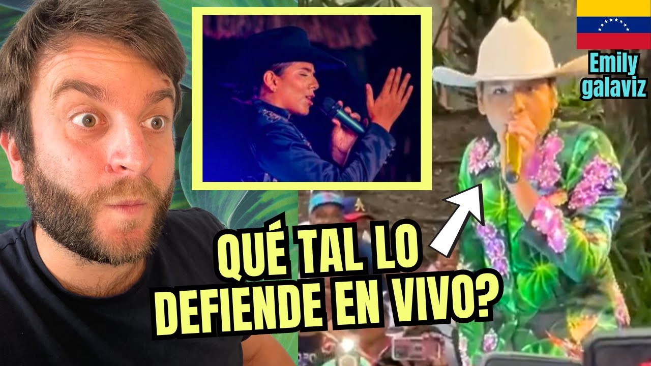 MÚSICO ESPAÑOL COMPRUEBA SI LA VOZ DE EMILY GALAVIZ EN VIVO ES TAN BUENA COMO DICEN...🤔 | Reacción