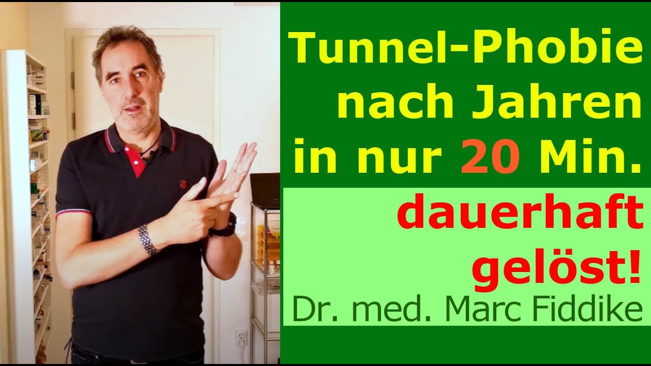 Fall: Tunnel-Panik in 20 Minuten aufgelöst nach Jahren - Klopftechnik EFT PEP Tapping - Dr.  Fiddike