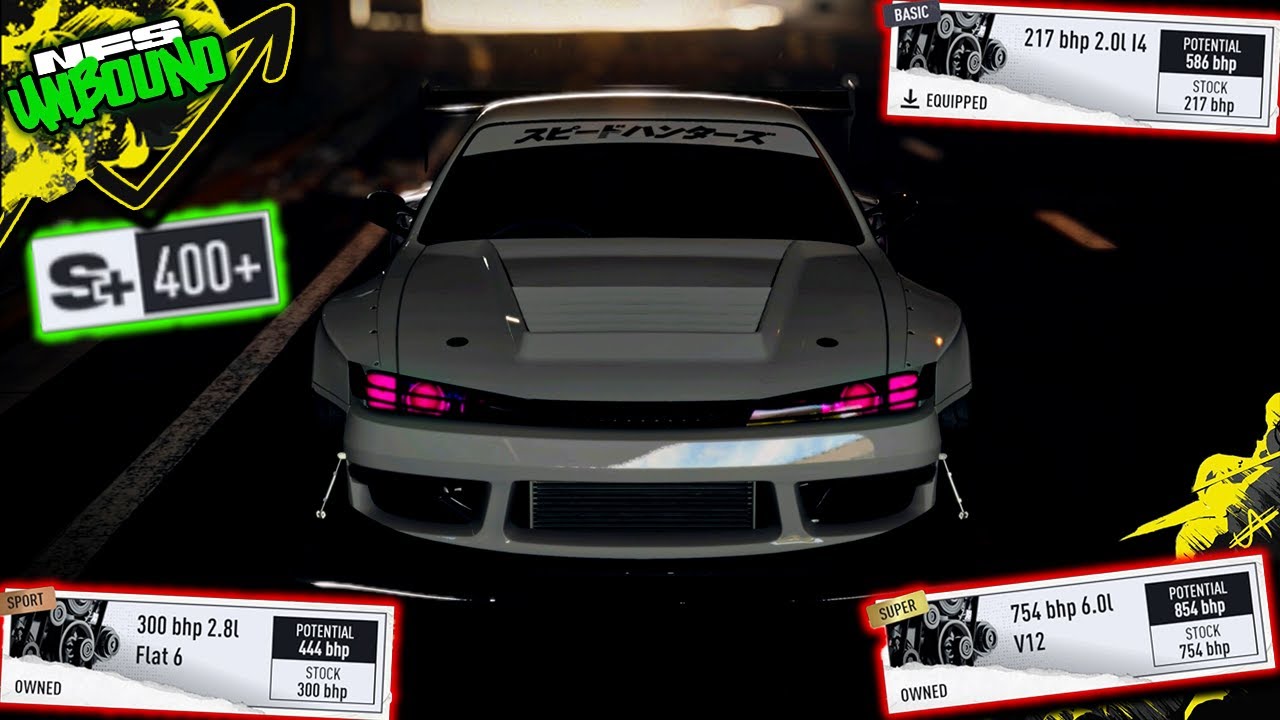 Best Engine Swap for S+ Tier | Nissan Silvia S14 Kouki | Need For Speed Unbound