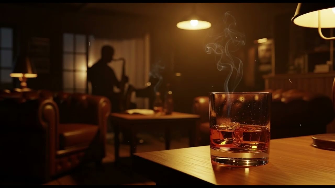Smooth Whiskey Jazz Mix 🎶 Blues Lounge Music for Study & Evening Relax, Instrument Blues