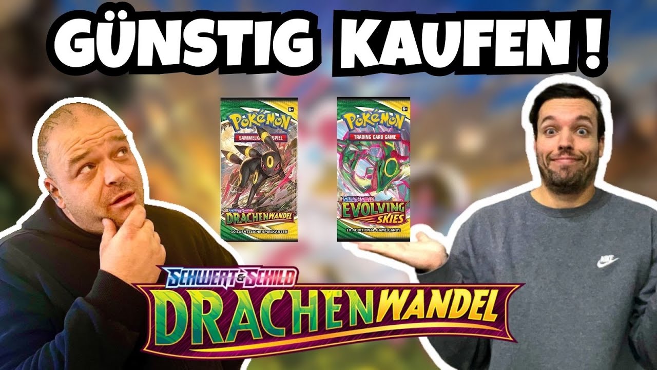 Drachenwandel Evolving Skies Booster GÜNSTIG KAUFEN ! Pokemon Karten Booster Opening