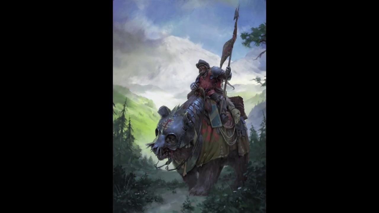 Bear rider speedpainting