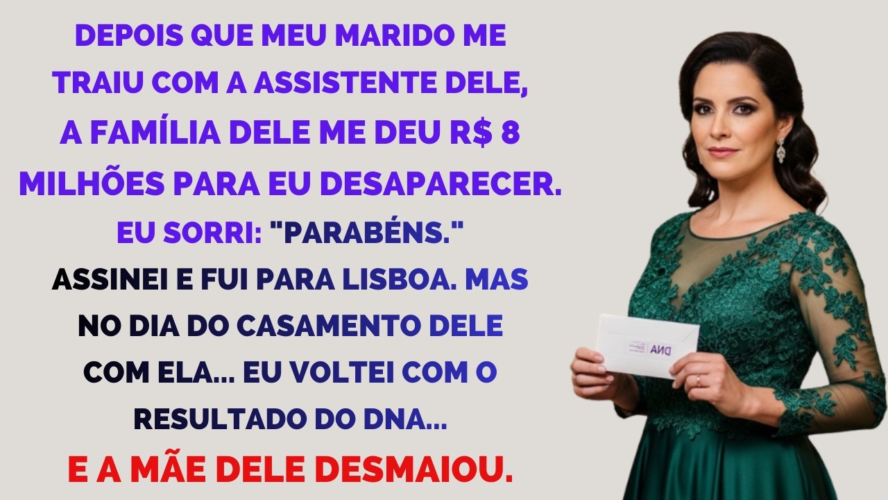 Recebi R$ 8 Milhões Para Me Divorciar  Voltei No Casamento Com O DNA… E A Mãe Dele Desmaiou
