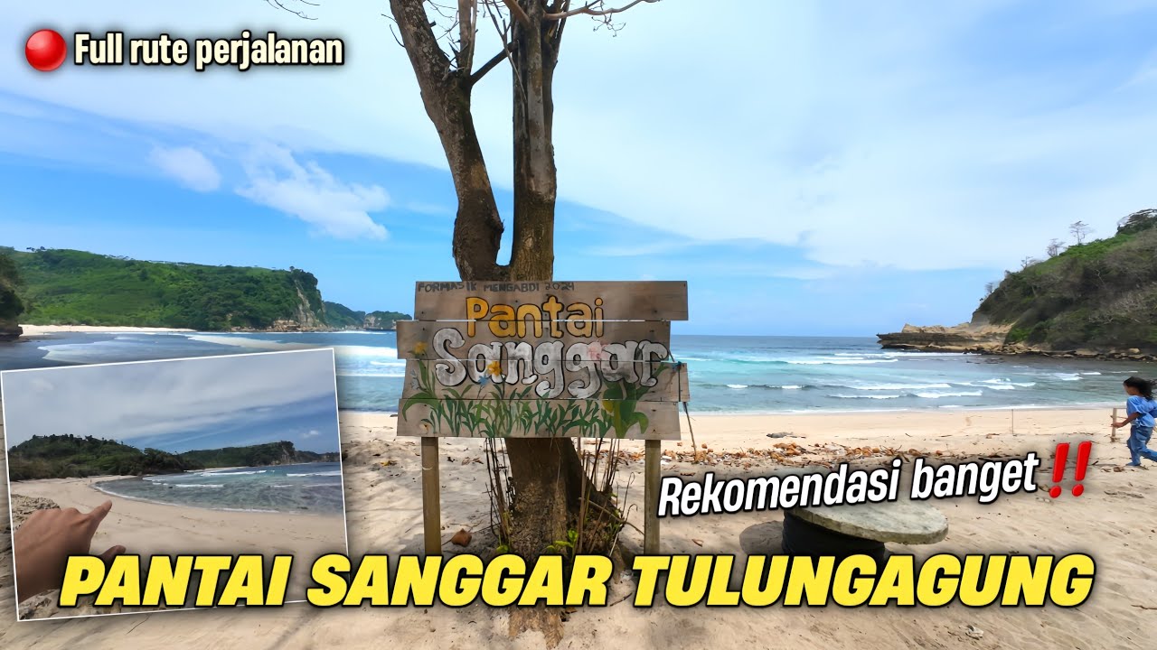 Rute & Akses Jalan Menuju Pantai Sanggar Tulungagung Terbaru | Wisata Alam Yang Wajib Dikunjungi!