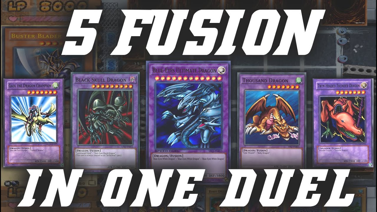 Yu Gi Oh! Power of Chaos - 5 FUSION SUMMON IN ONE DUEL