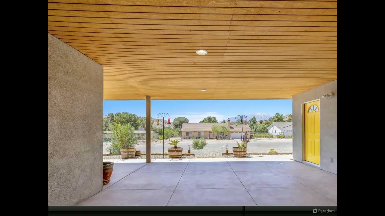 Amazing Newer Built Modern Home in Morongo Valley w/Paid Solar!