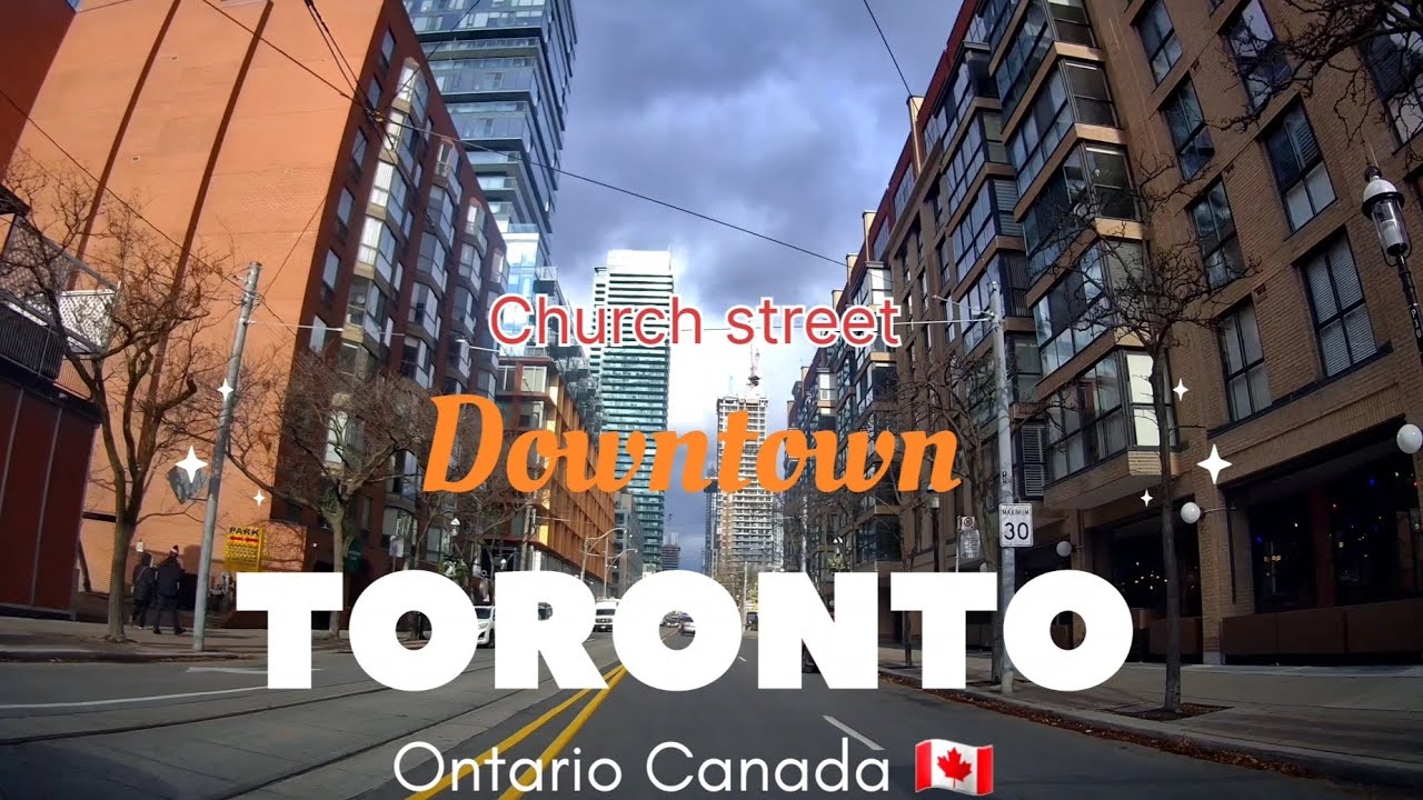Toronto Downtown, Church street.