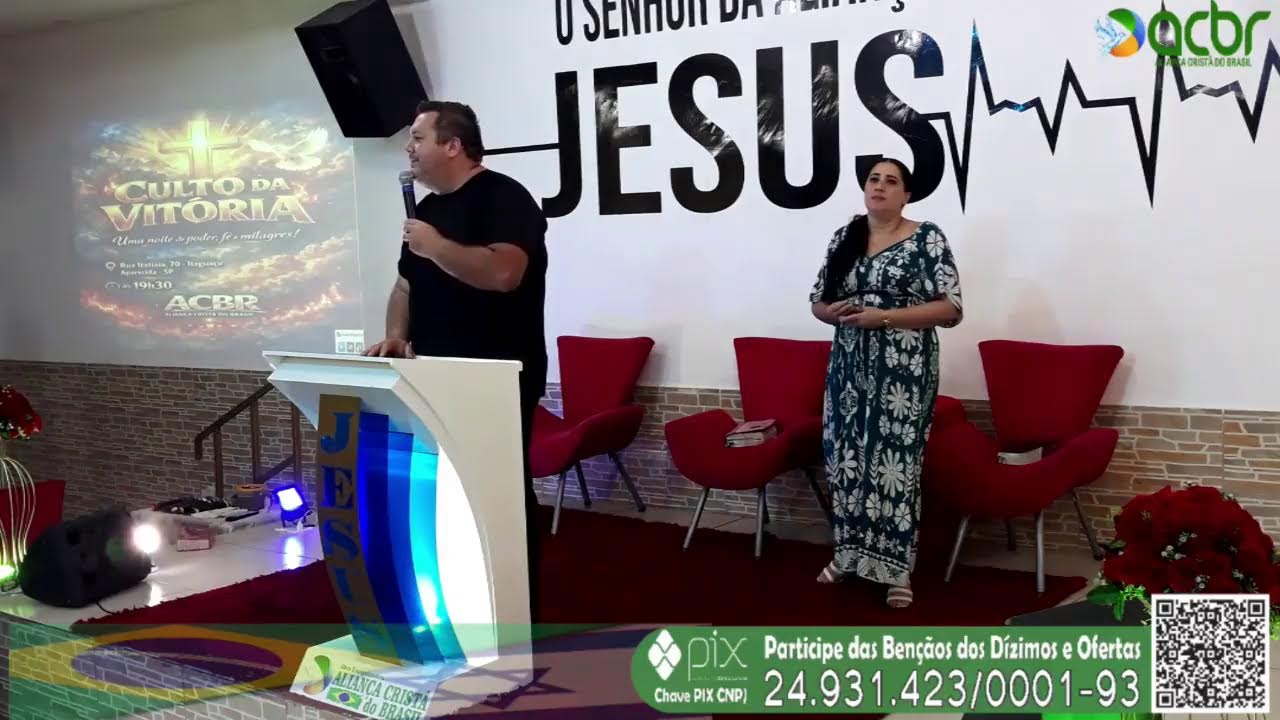 Transmissão ao vivo de ACBR Aliança Cristã do Brasil