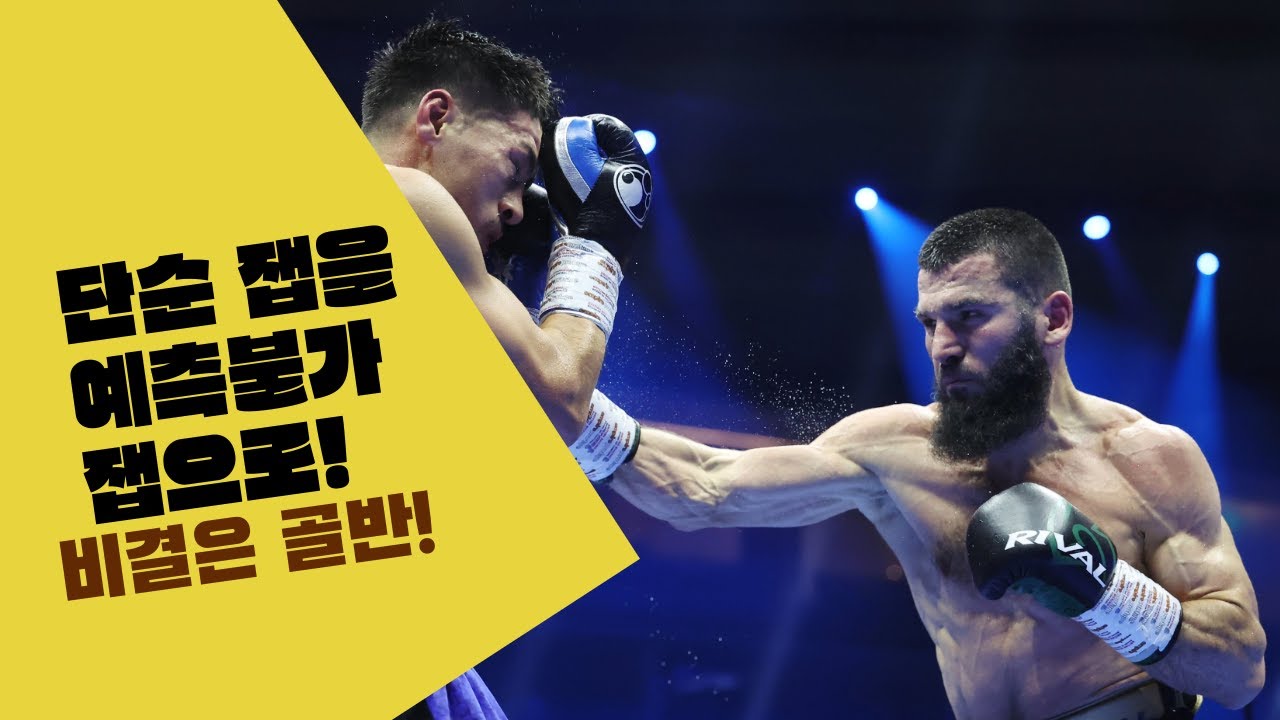 잽? 훅? 바디? 상대방을 미치게 만드는 앞손 활용법 (feat. 베테르비에프) #boxing #jab #복싱