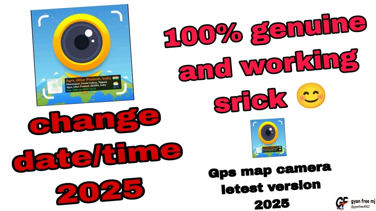 How To Change Time & Date on GPS Map Camera App | gps map camera me date or time kaise change kare