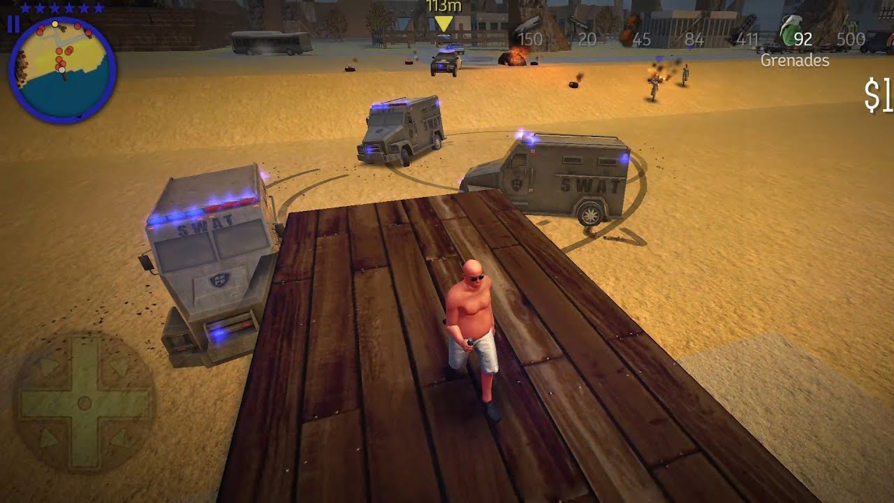 Rampage mode in Desert Outpost / Payback 2