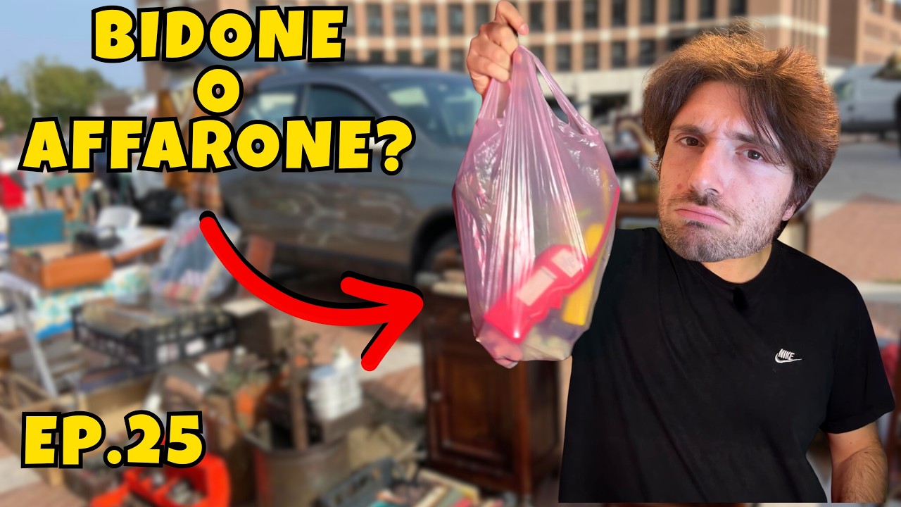 Sono andato al Mercatino cosa ho trovato? Bidone o affarone? Ep.25