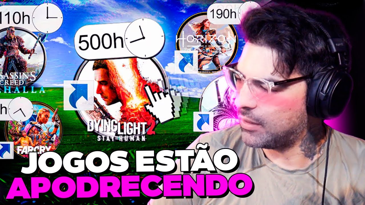 JOGOS RECENTES ESTÃO APODRECENDO E ISSO É TERRIVEL...