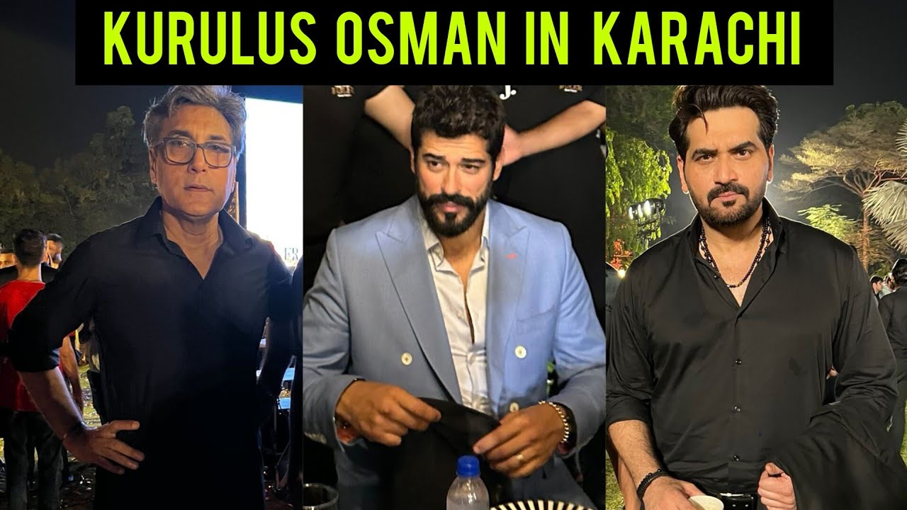Burak Ozcivit in Karachi - J dot Fragrances Launch - Humayun Saeed - Adnan Siddiqui