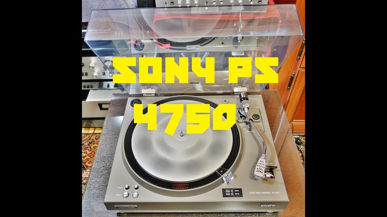 Sony PS-4750. Video review with disassembly. Видеообзор с разборкой.