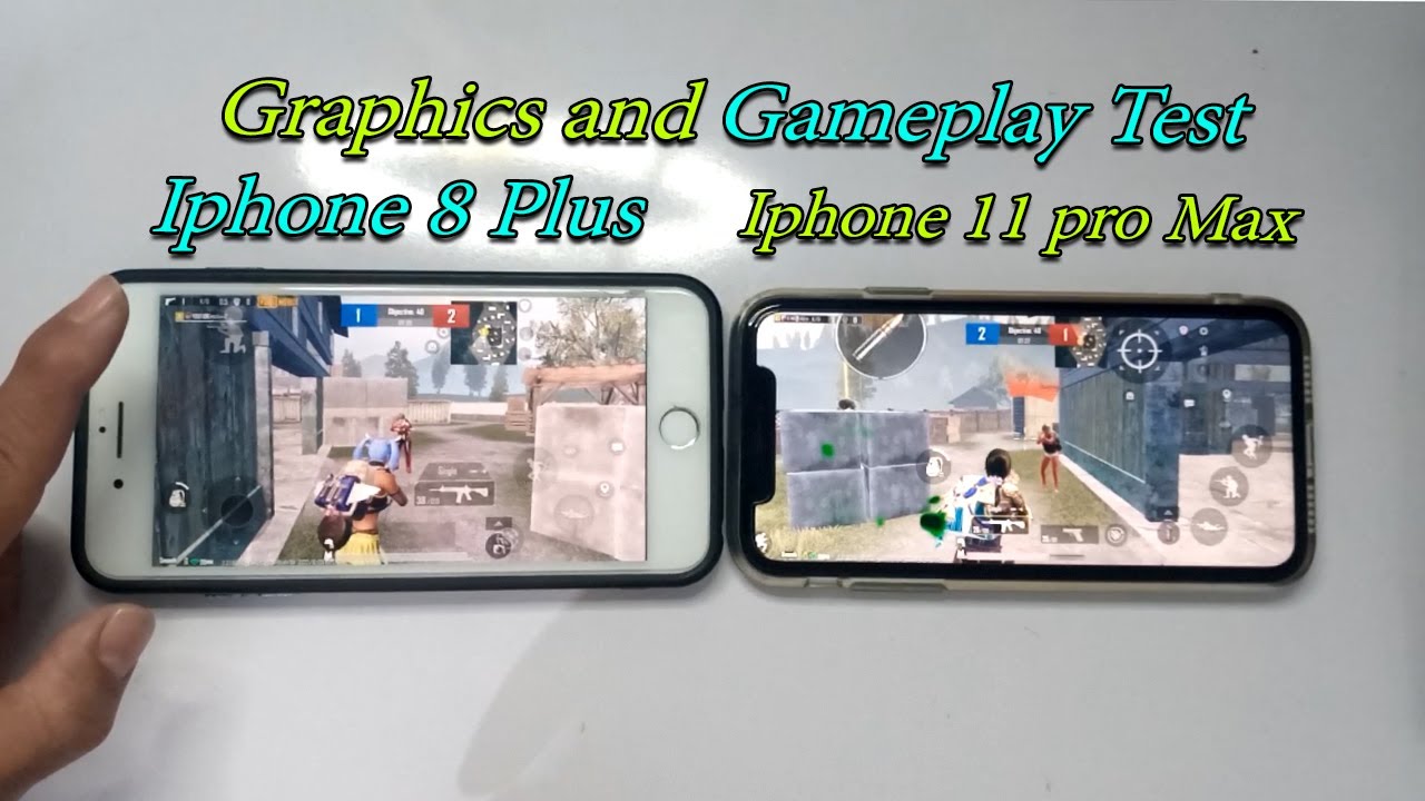 iPhone 11 Pro Max Vs iPhone 8 Plus PUBG Test Which One Better Graphics Test |Rock YT Gaming
