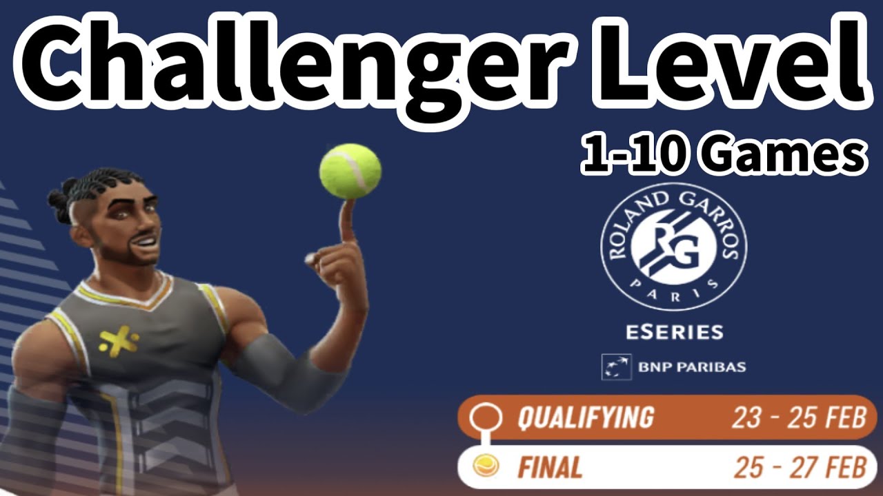 Tennis Clash ROLAND GARROS Tournament Final Match
