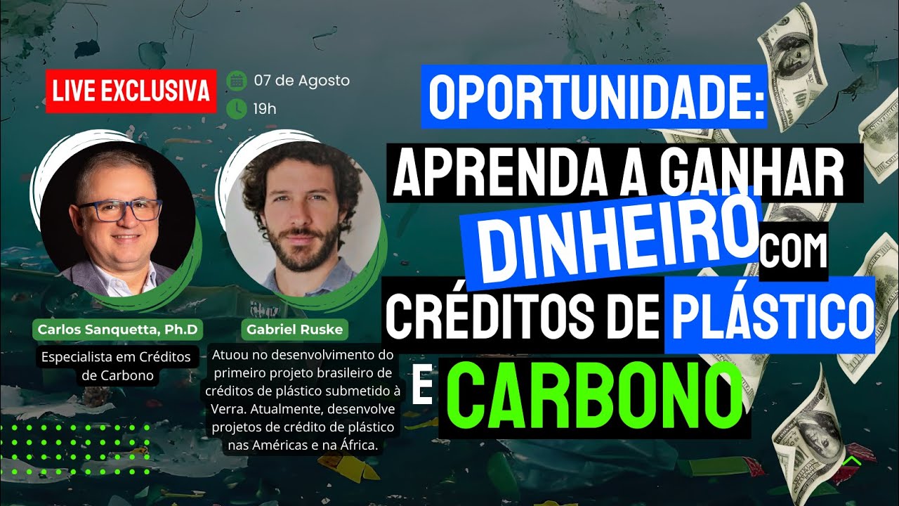 Oportunidade: Aprenda a Ganhar Dinheiro com Créditos de Plástico e de Carbono
