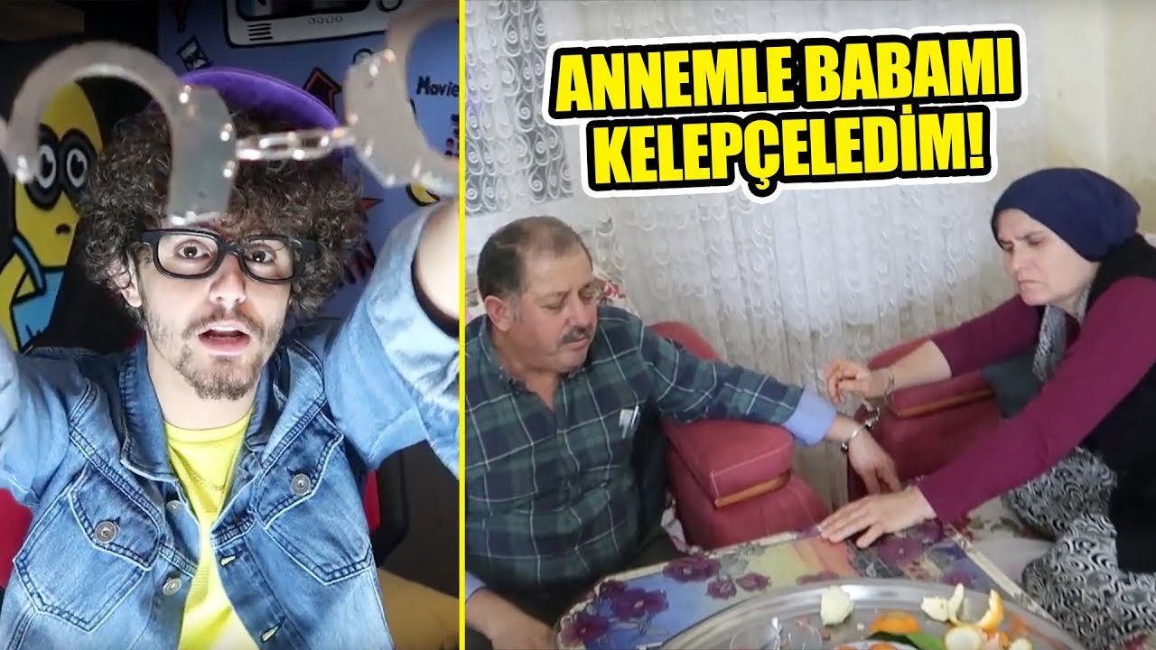 ANNEMLE BABAMI KELEPÇELEDİM!