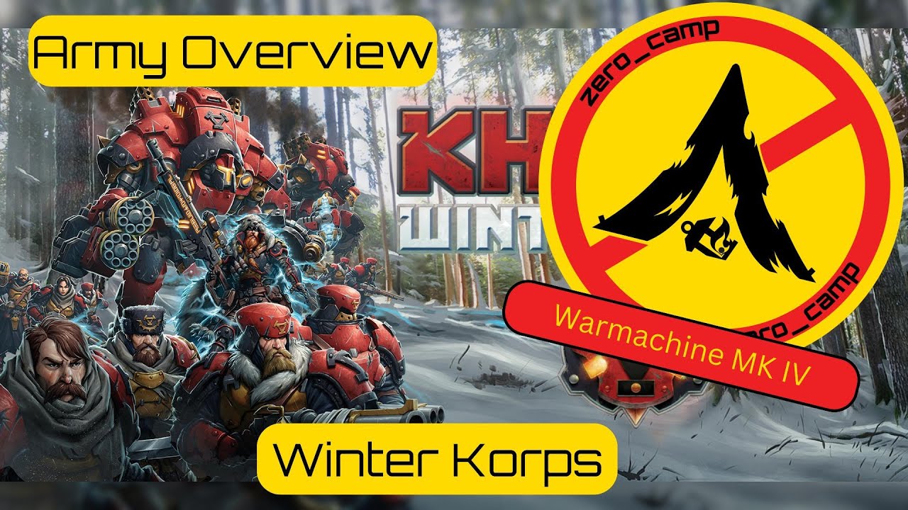 Warmachine MKIV Army Spotlight/Overview - Khador - Winter Korps!