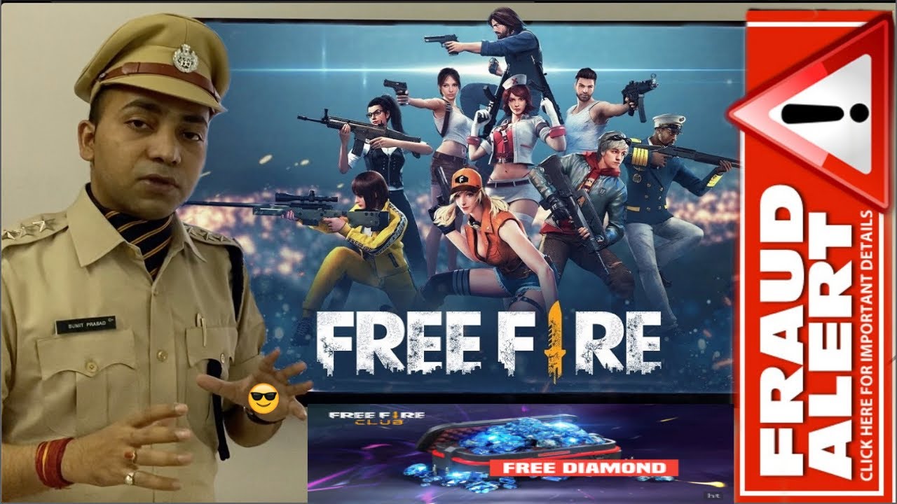GARENA FREE FIRE GAME : FRAUD ALERT; SCAM; KIDS TO BE AWARE AND PLAY SAFE.