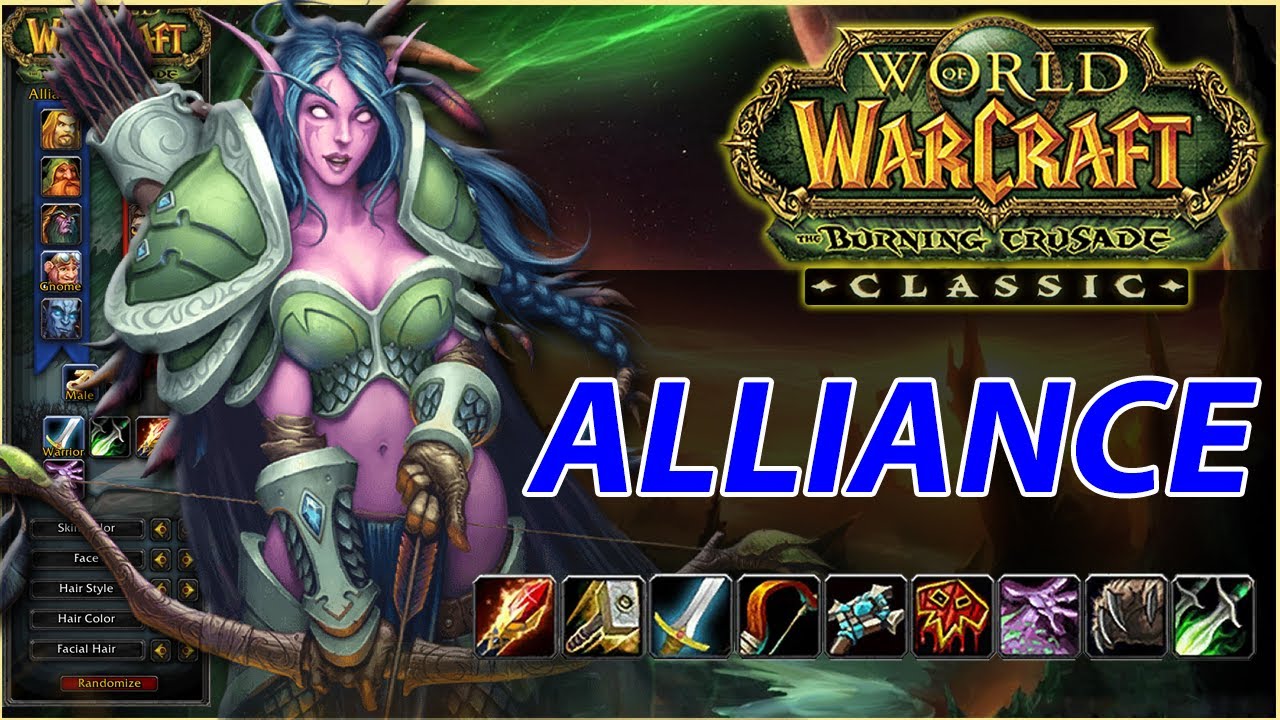 WoW TBC Classic ALLIANCE Race Comparison: What Race to Pick in TBC | Overview & Ranking Guide