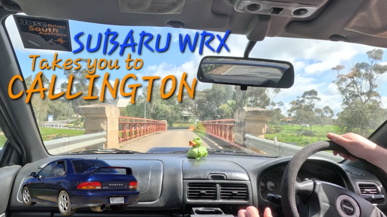 Jase Drives you to Callington South Australia, WRX ASMR