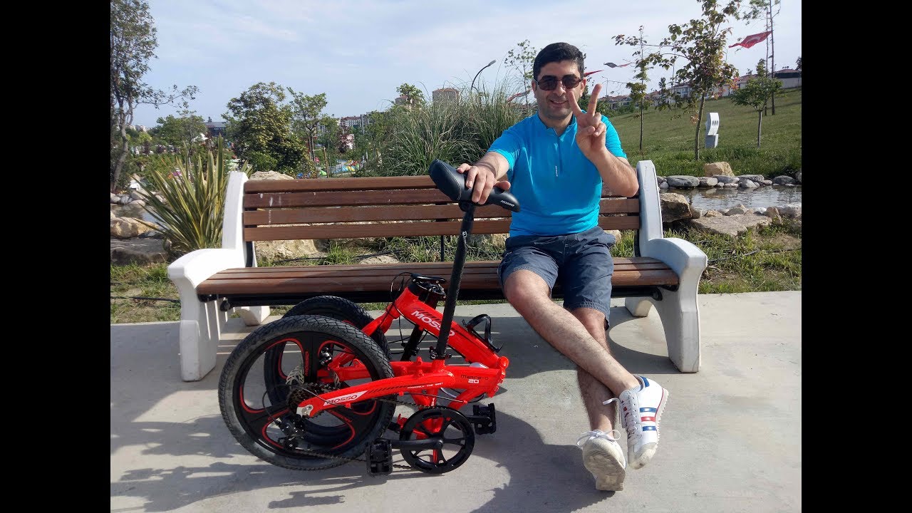 BİM POŞETİNE SIĞAN BİSİKLET OLUR MU DEMEYİN İŞTE MOSSO MARINE 20 D İNCELEME :))
