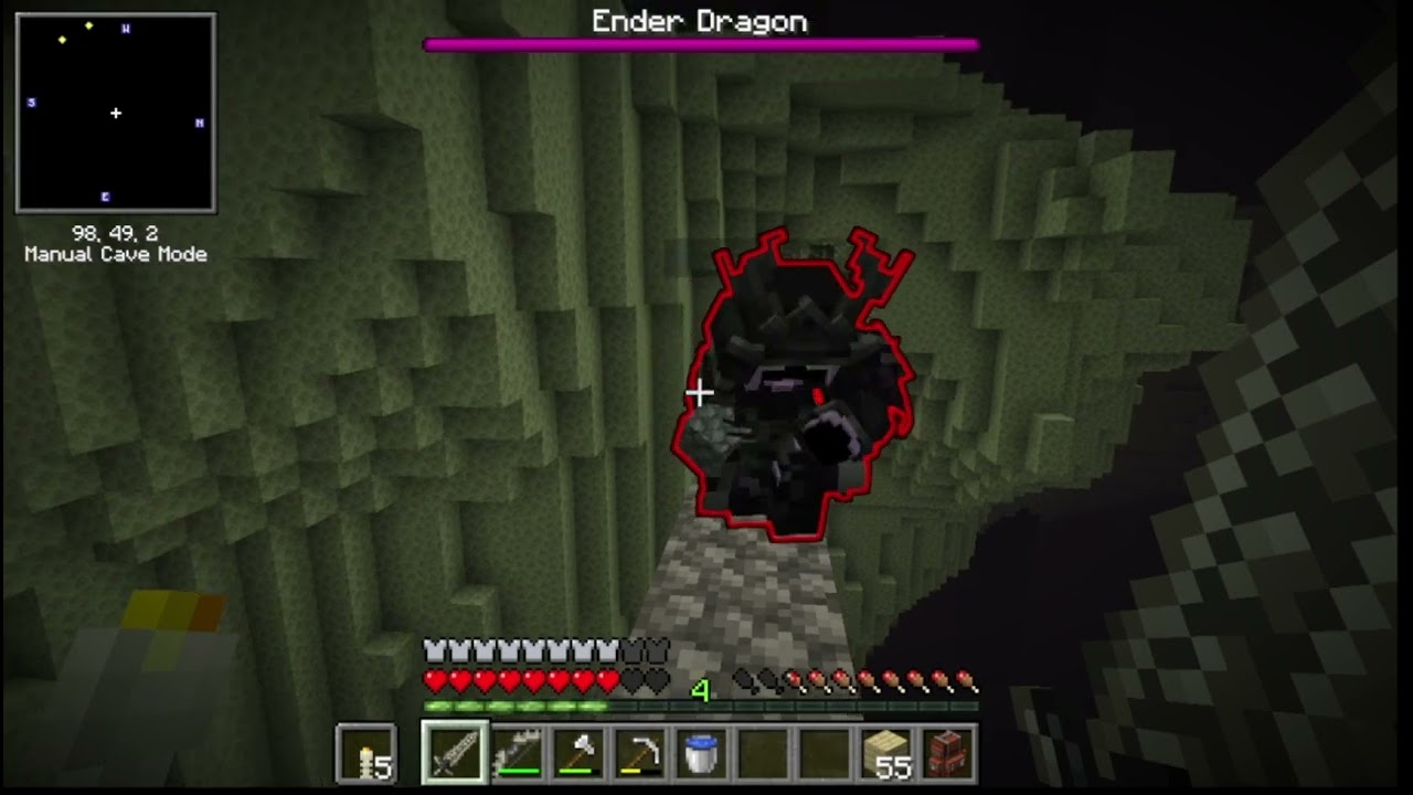 Minecraft we are trapped in the deep abyss