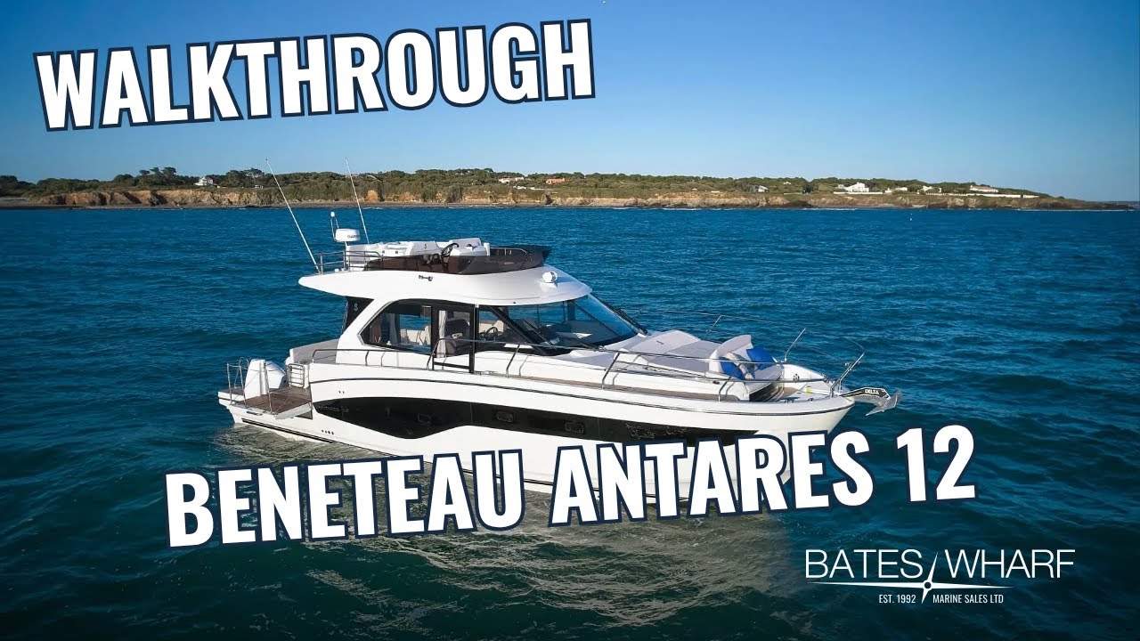 Cruise in Style | Inside the All-New Beneteau Antares 12 – Available Now at Bates Wharf.