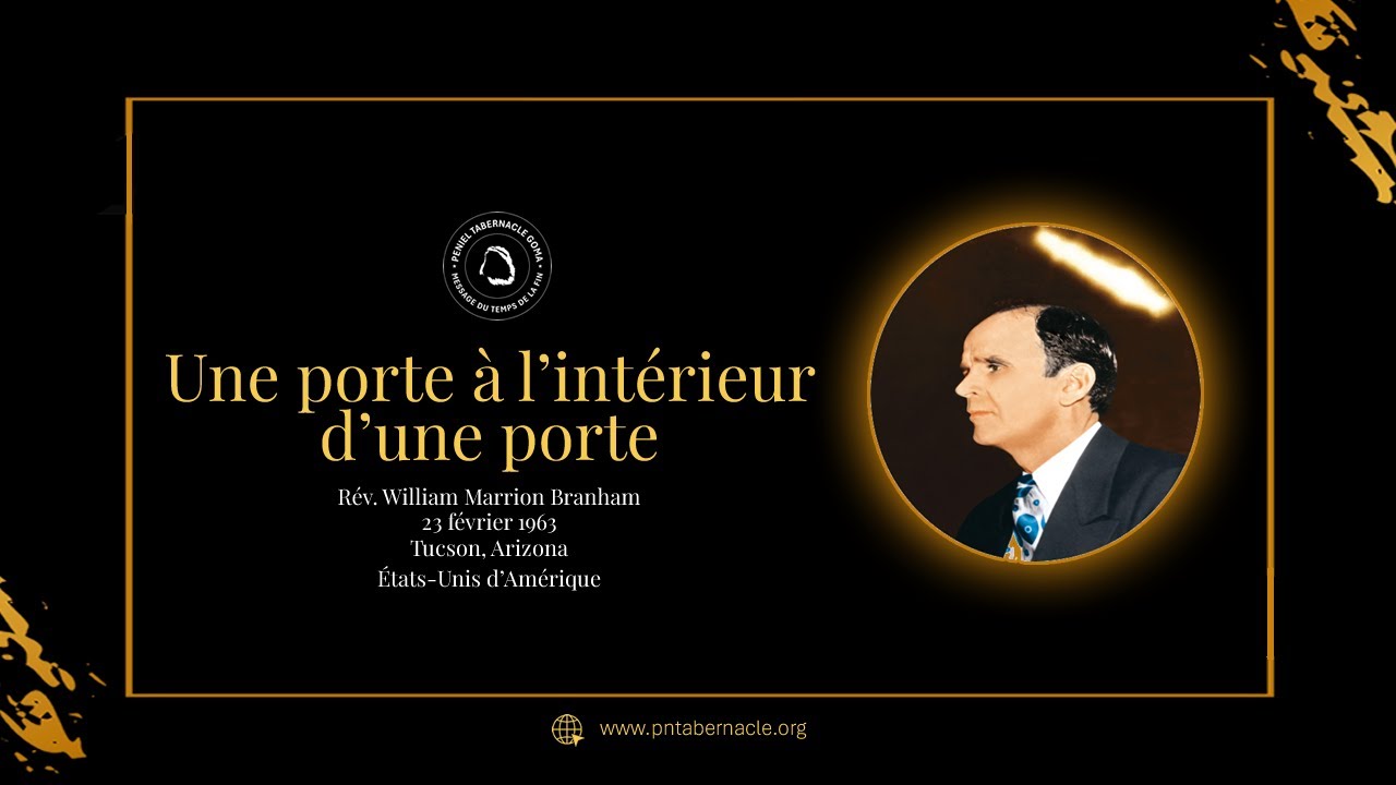 63-0223 — Une porte à l'intérieur d'une porte | Frère William Branham