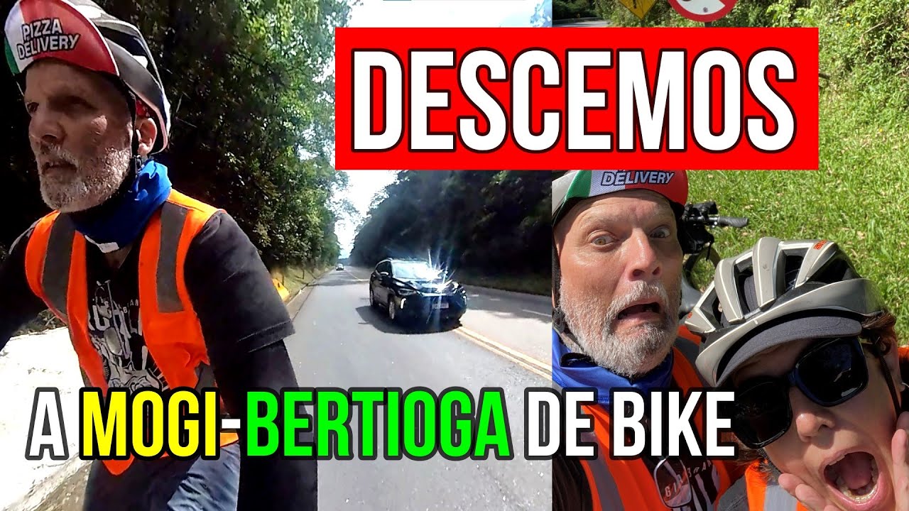 Mogi Bertioga de Bike - Descemos a serra e foi perigoso - T2 EP 15 #cicloviagem