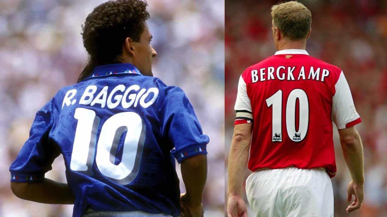 Baggio & Bergkamp ~ Football Artists