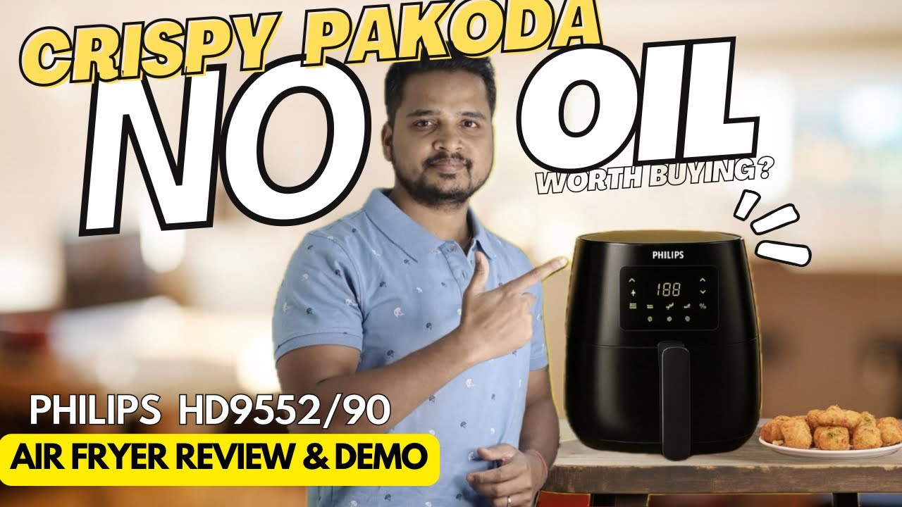 Philips Air Fryer HD9252/90 Honest Review | Oil Free Cooking Demo | Unboxing in Hindi