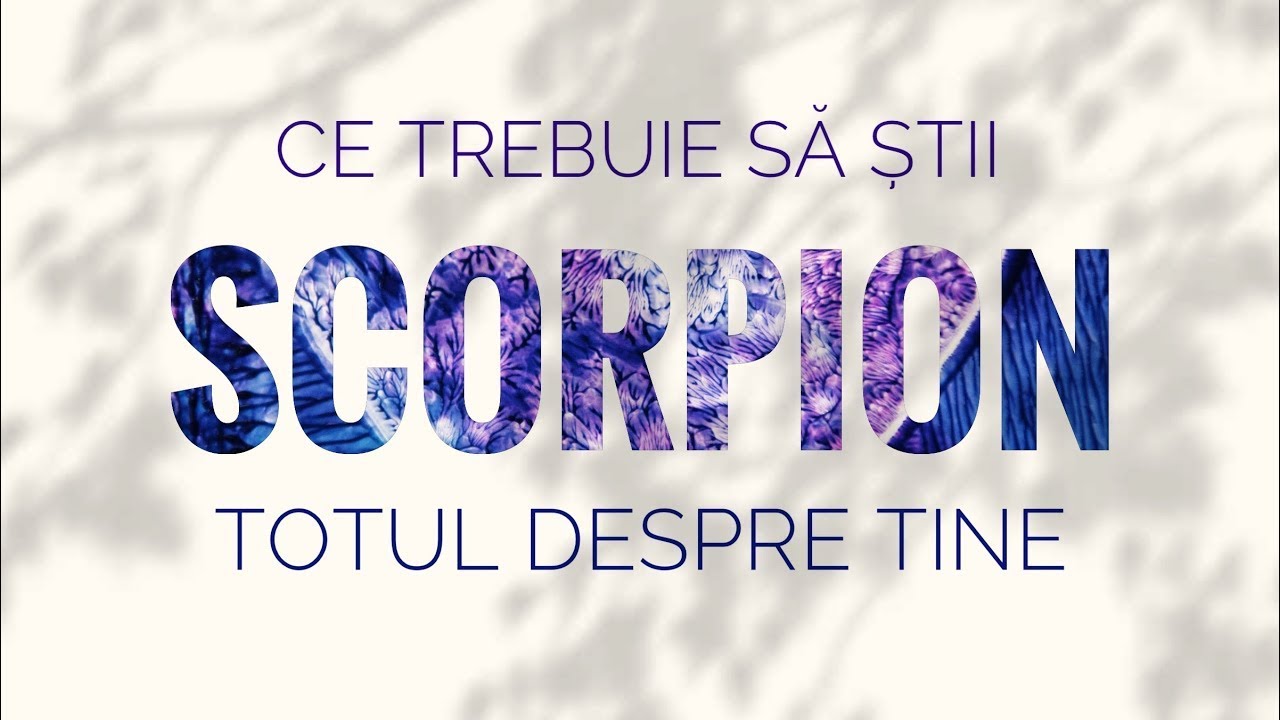 Scorpion ♏️ ~  ETALARE ATEMPORALĂ ~Ce trebuie să știi despre tine și sufletul tău. DIVIN.