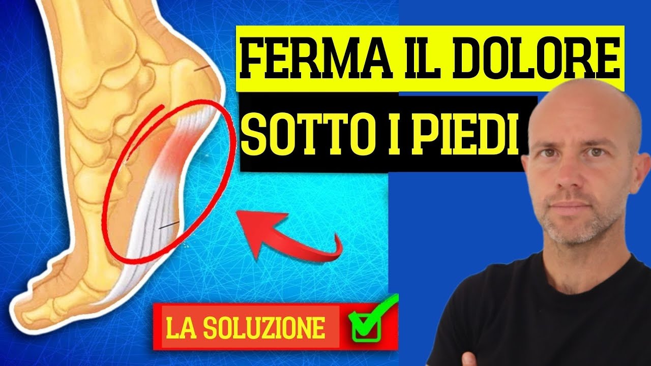DOLORE AI PIEDI: 👣 Cos'è la FASCITE PLANTARE? 😖 TRATTAMENTI ed ESERCIZI semplici ✔️