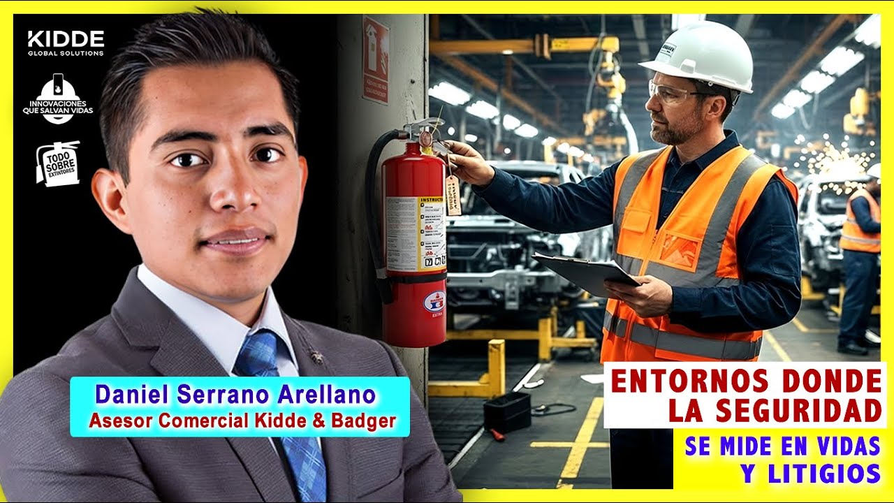 EXTINTORES PORTÁTILES EN ENTORNOS INDUSTRIALES 🔥️🧯 Estrategias y cumplimiento NFPA 10