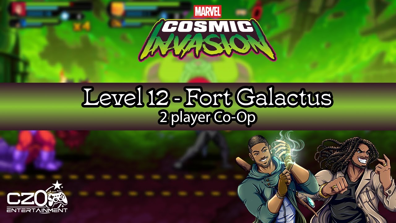 Marvel Cosmic Invasion – Level 12: Fort Galactus | 2 Player Co-Op (No Commentary | PS5)